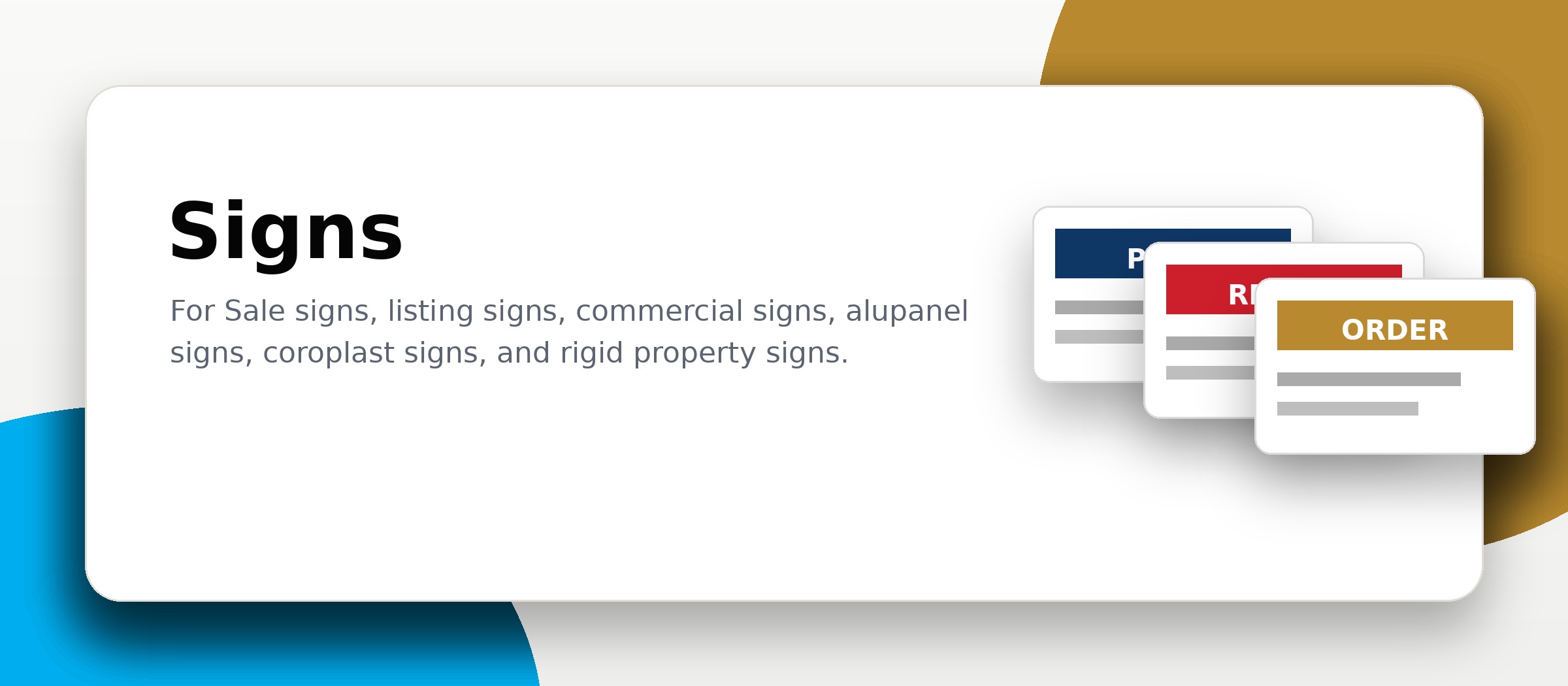 Signs