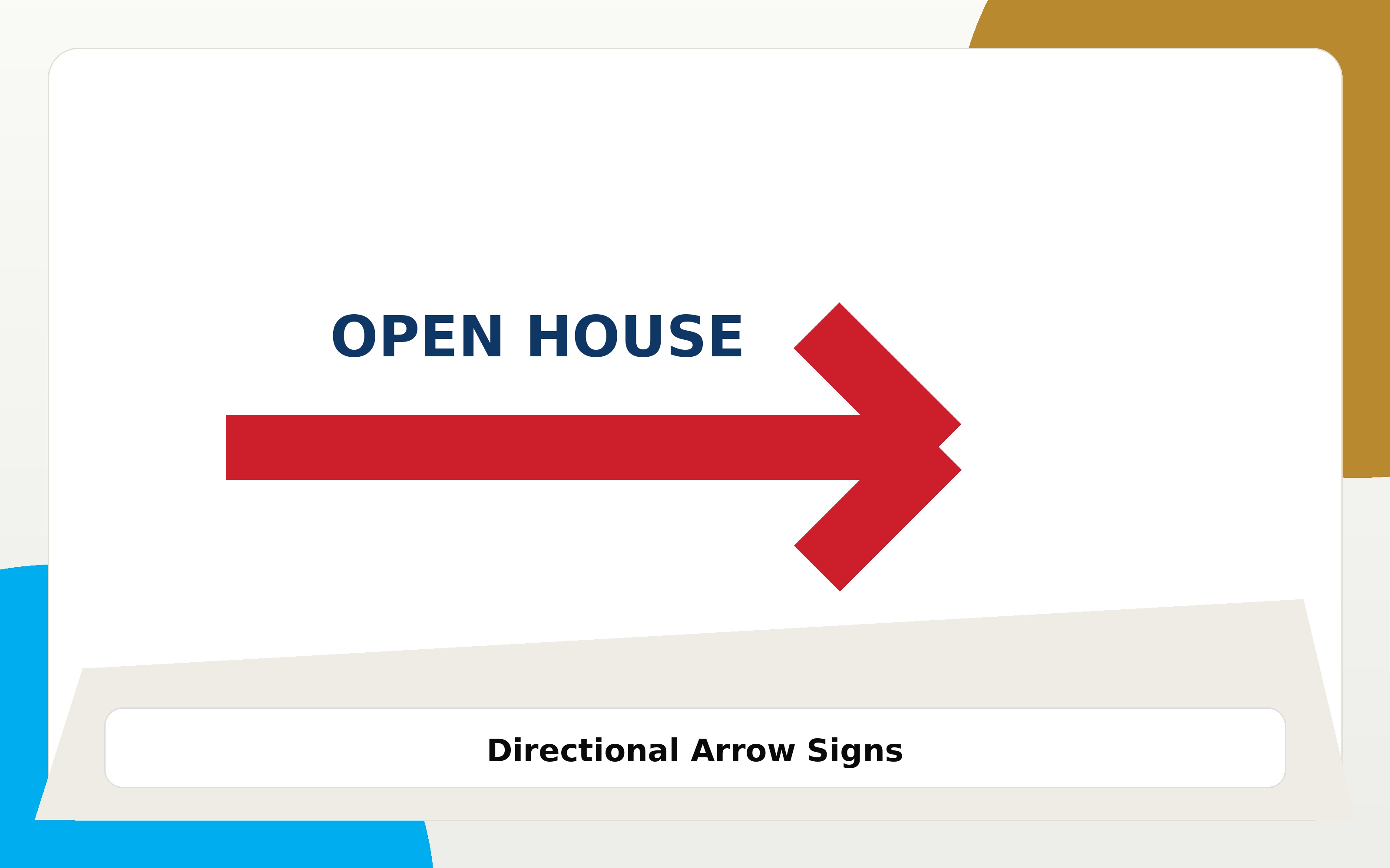 Directional Arrow Signs