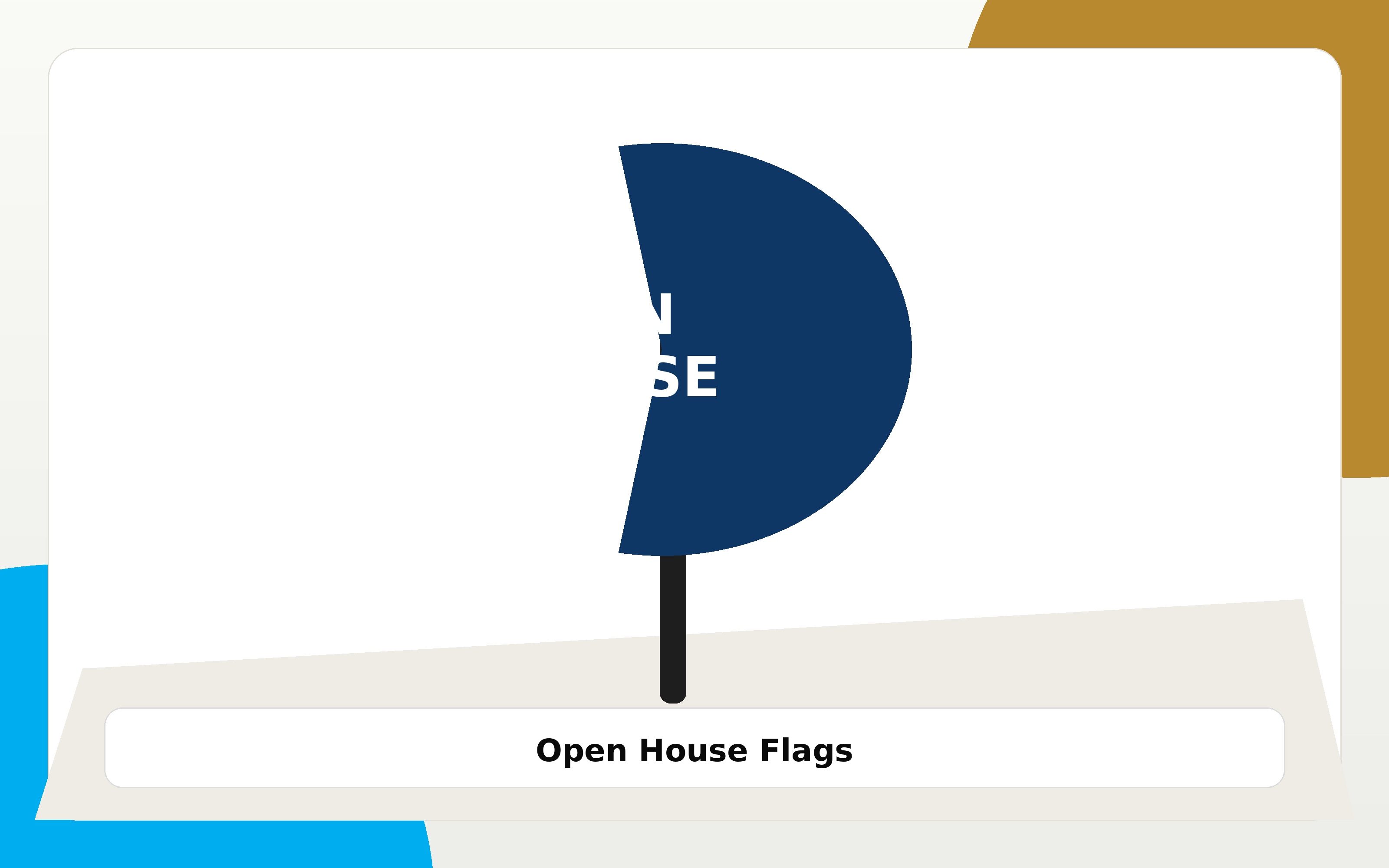 Open House Flags